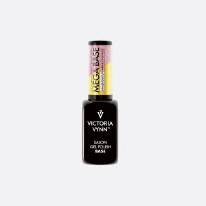 Rubber Mega Base – Shimmer Peach (15ml)